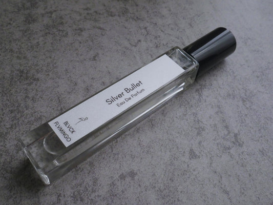 Silver Bullet 10 ml bottle indie niche luxury fragrance